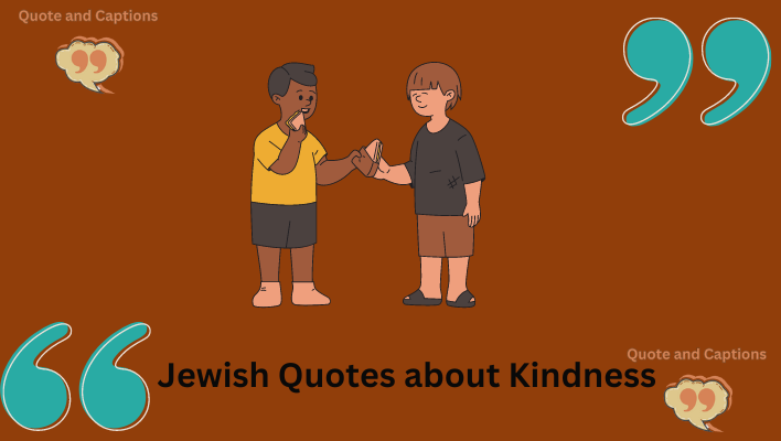 jewish quotes about kindness
