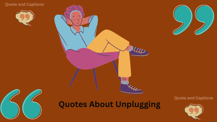 quotes about unplugging