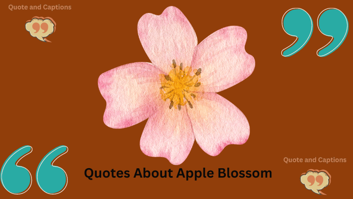 quotes about apple blossom