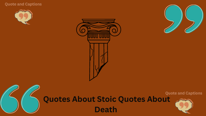 quotes about stoic death