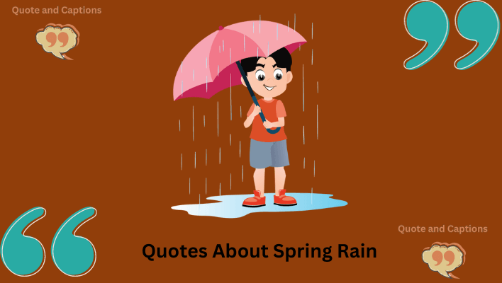 quotes about spring rain